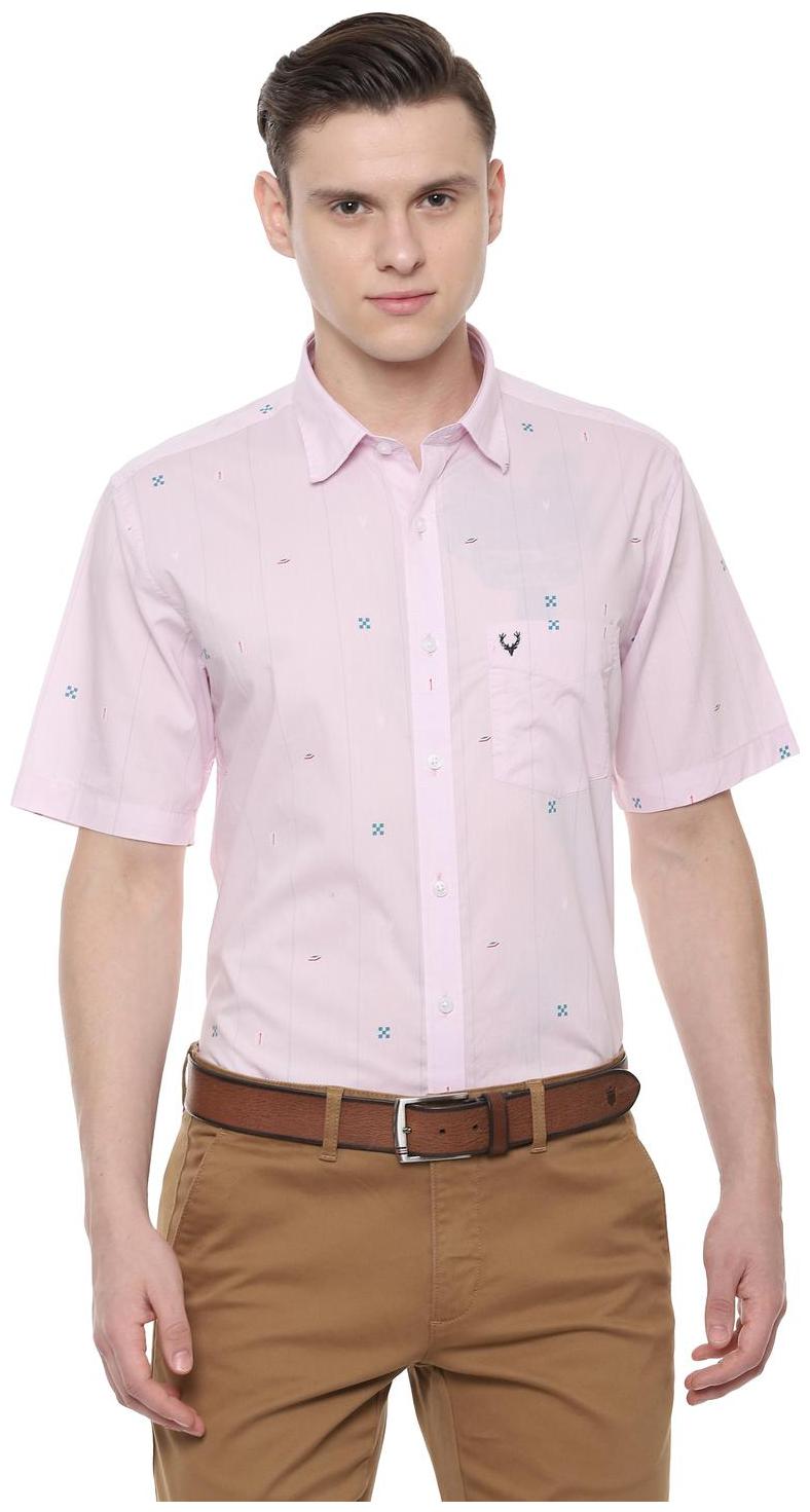 

Allen Solly Men Slim fit Formal Shirt - Pink