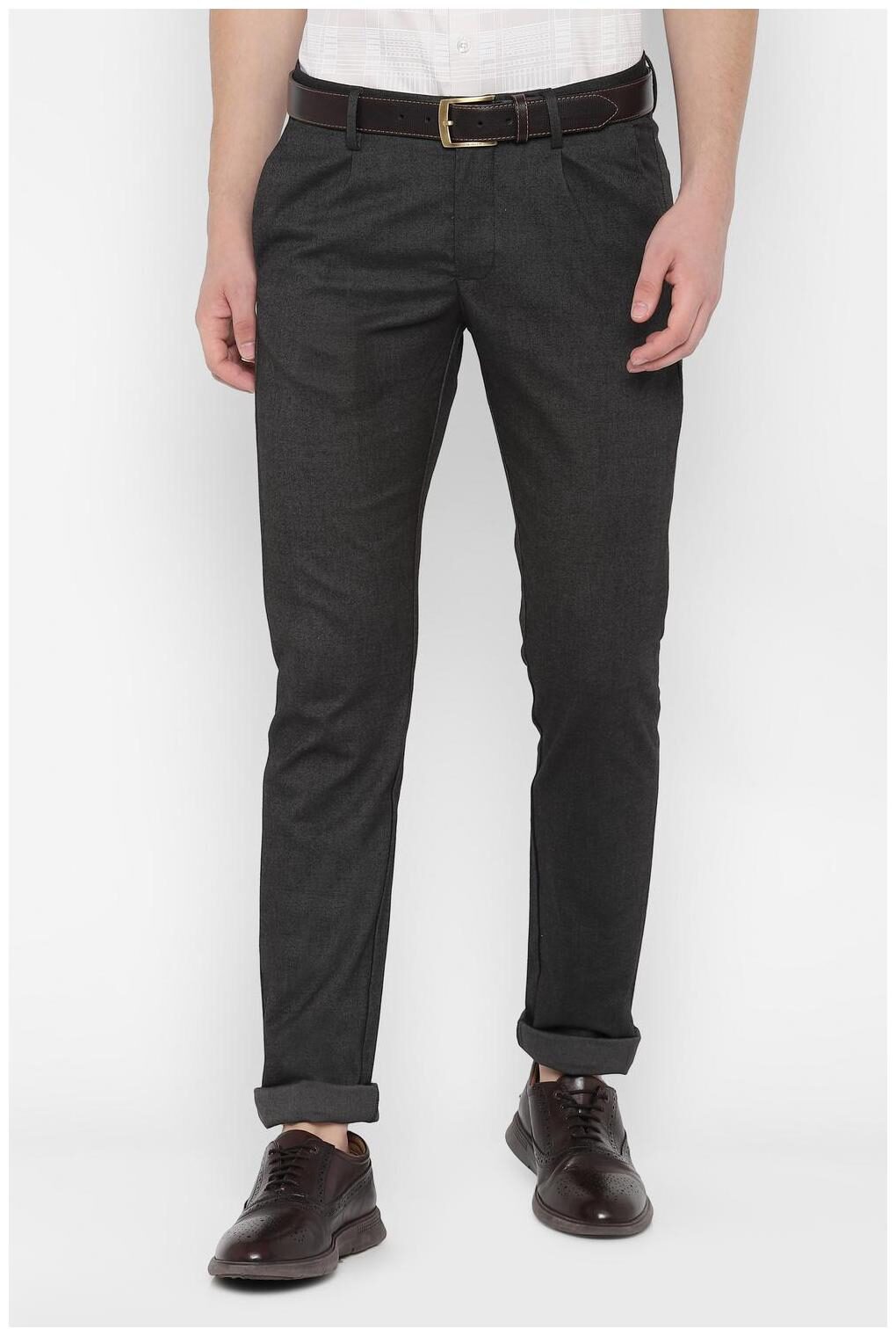 

Allen Solly Grey Trousers