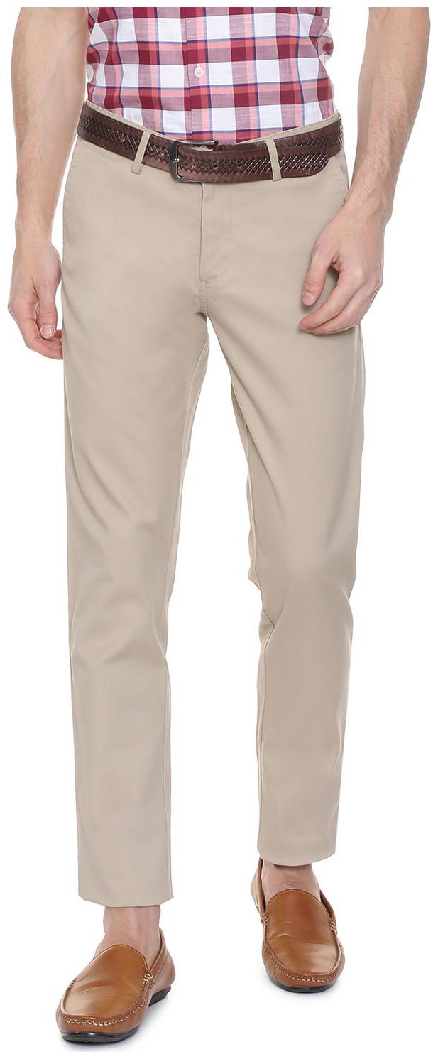

Allen Solly Beige Trousers