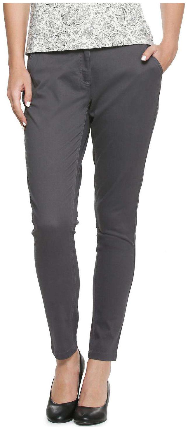 

Allen Solly Women Grey Slim fit Bootcut pants