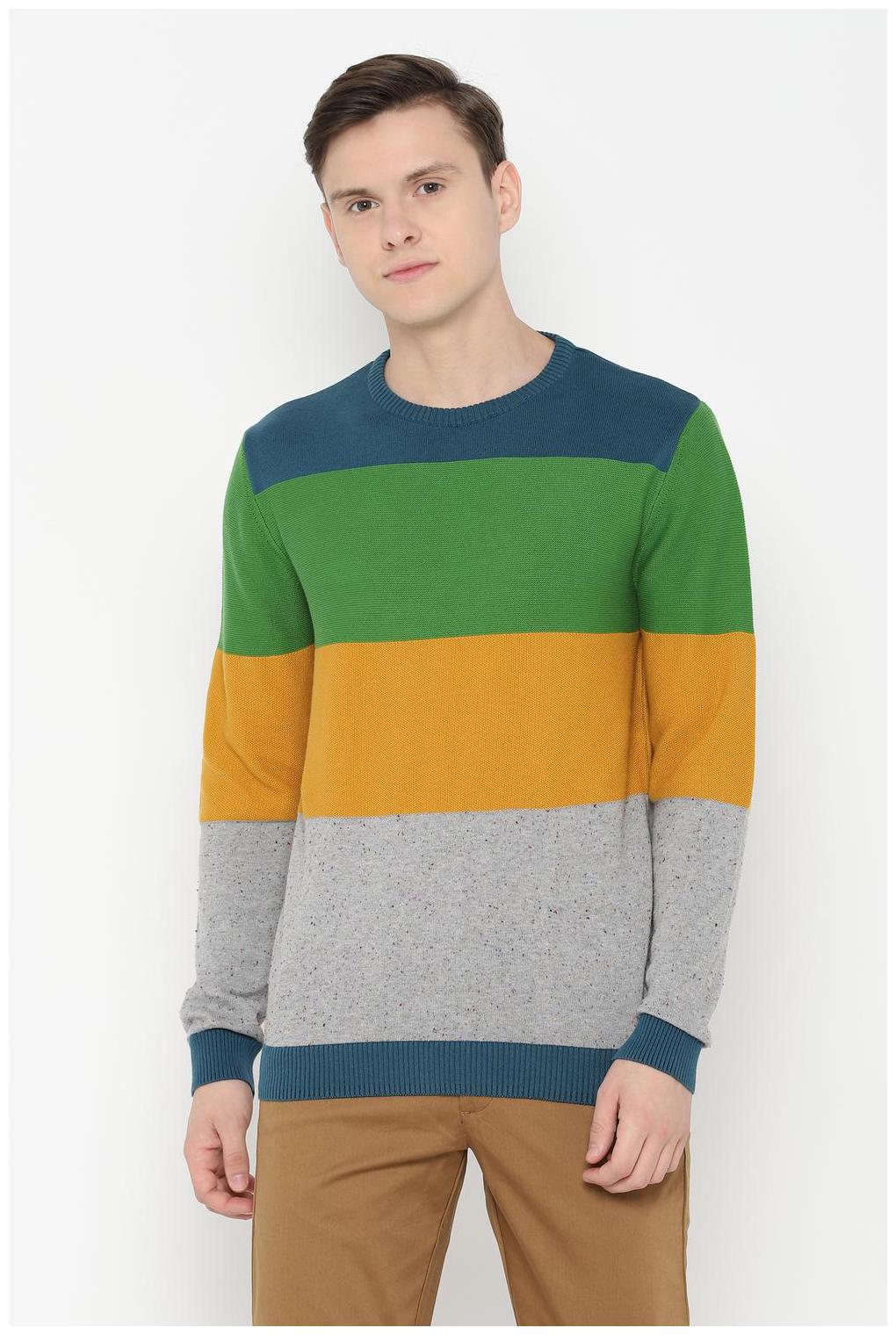 

Allen Solly Men Cotton Pullover Multi