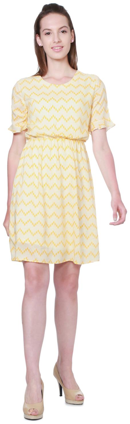 

Allen Solly Modal Regular Yellow Dresses