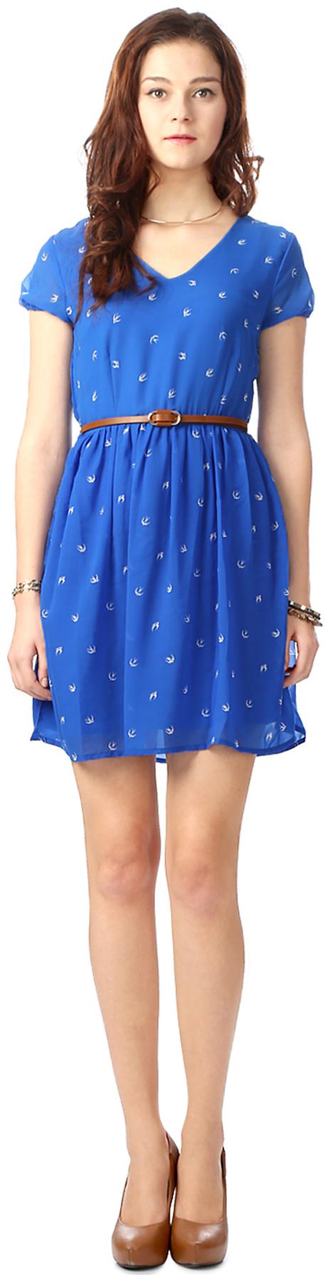 

Allen Solly Blue Polyester Dress