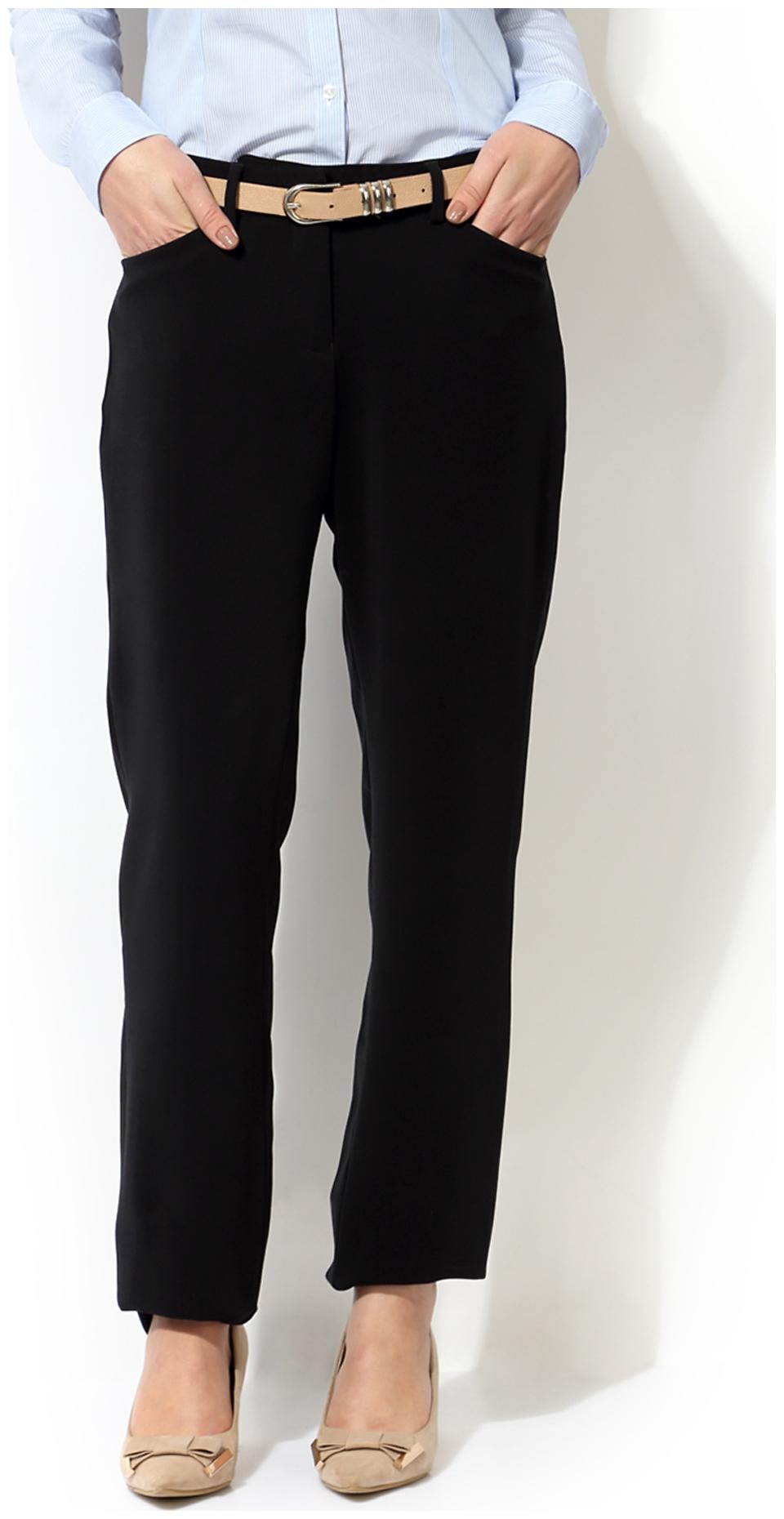 

Allen Solly Women Black Regular fit Regular trousers
