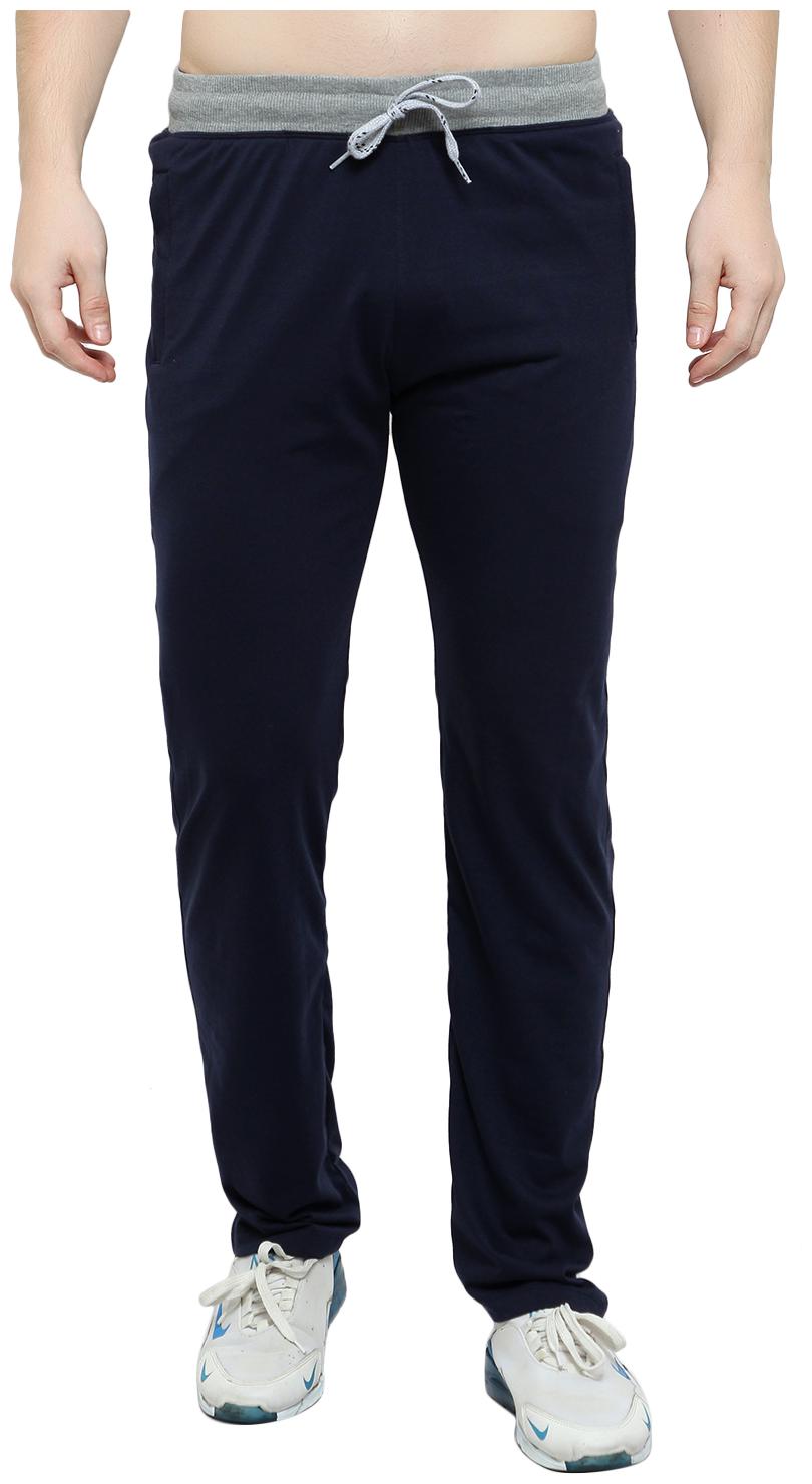 

Alto Polo Men Navy blue Solid Regular fit Track pants