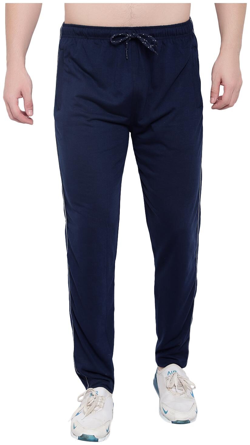 

Alto Polo Men Navy blue Solid Regular fit Track pants