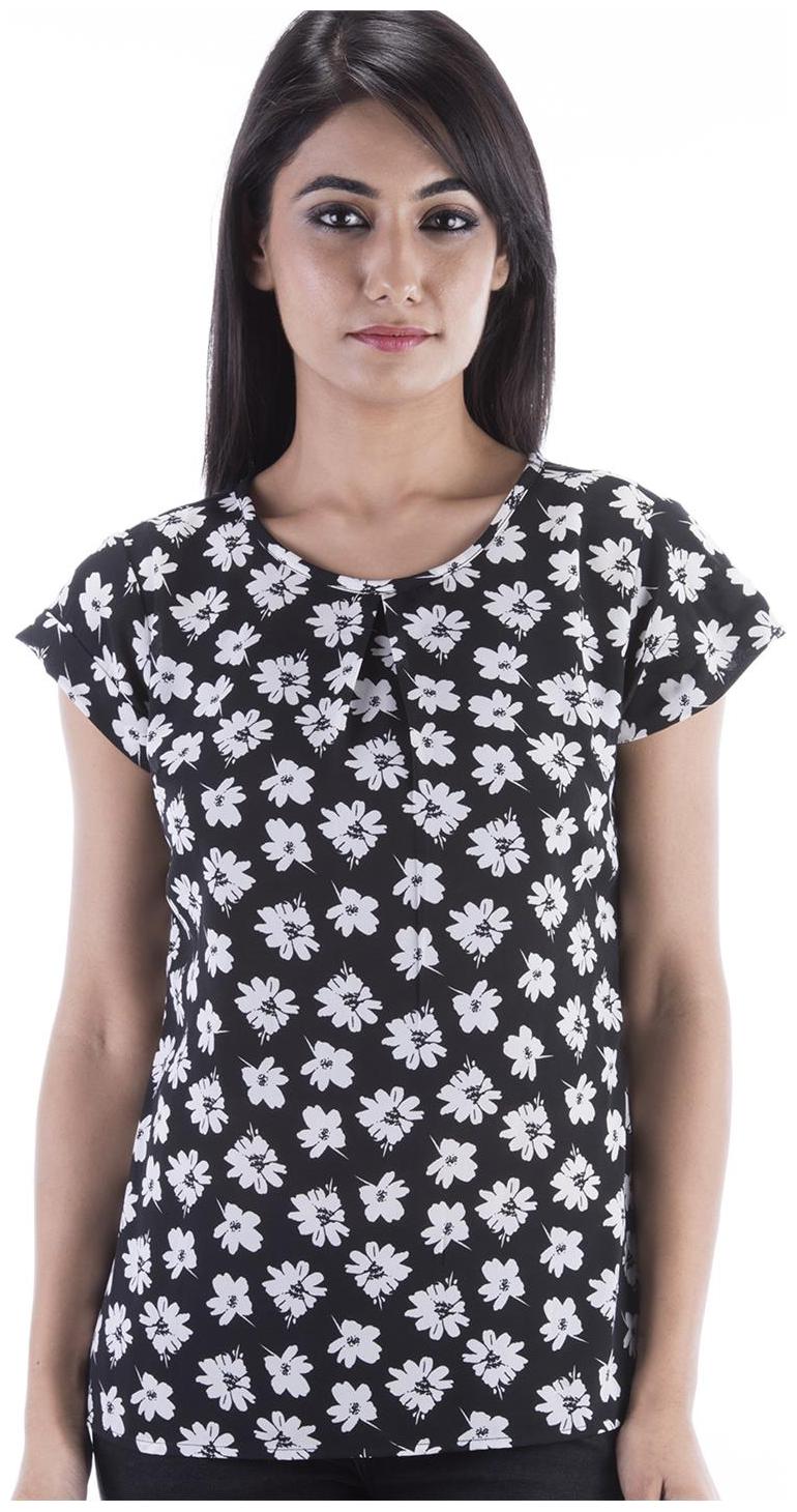 

Amadore Black Georgette Tops