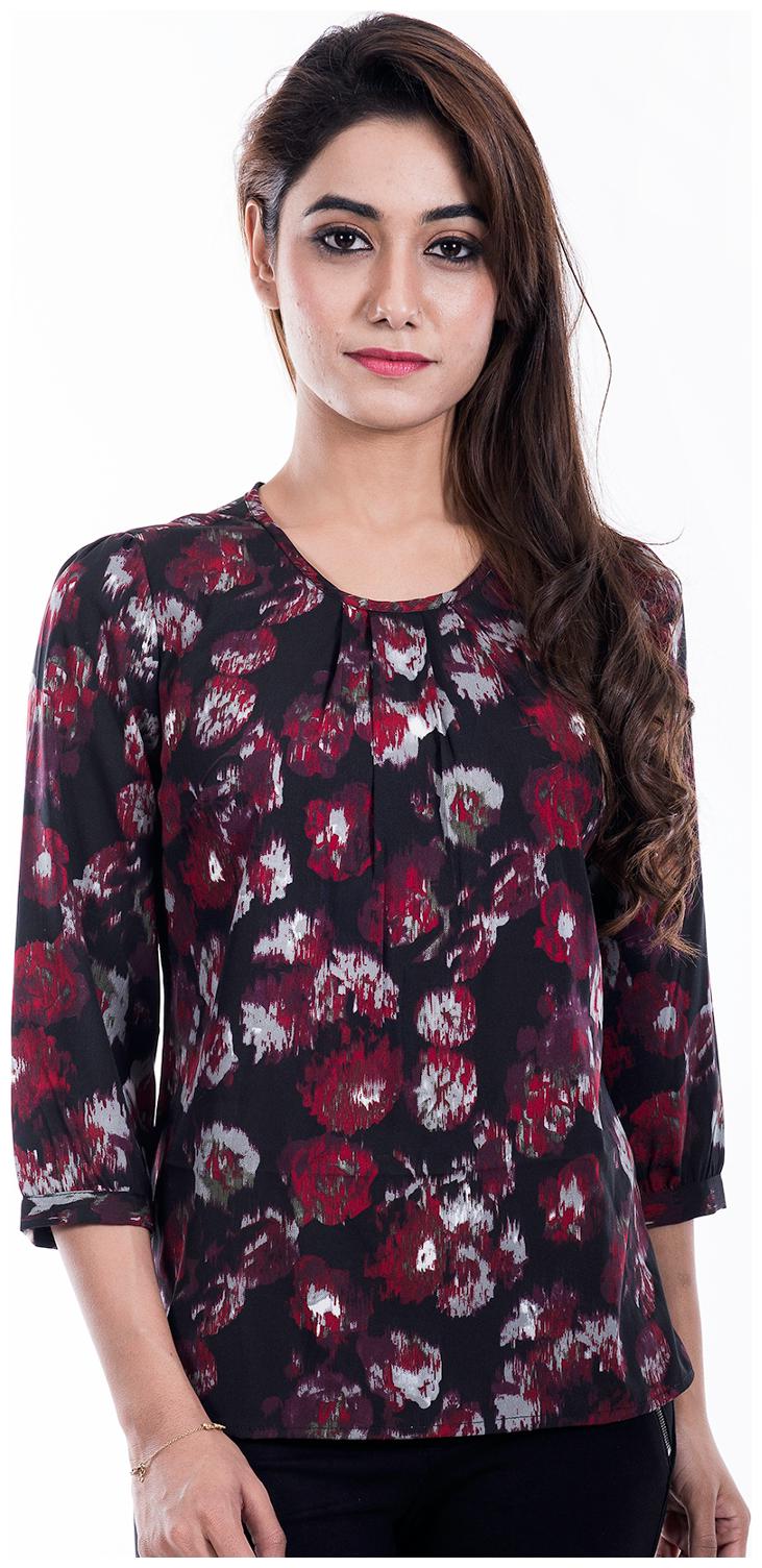 

Amadore Causal Multi Color Printed Top