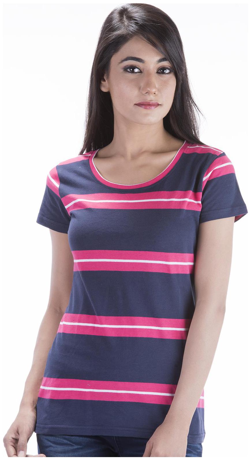 

Amadore Multi Color Viscose T-Shirt