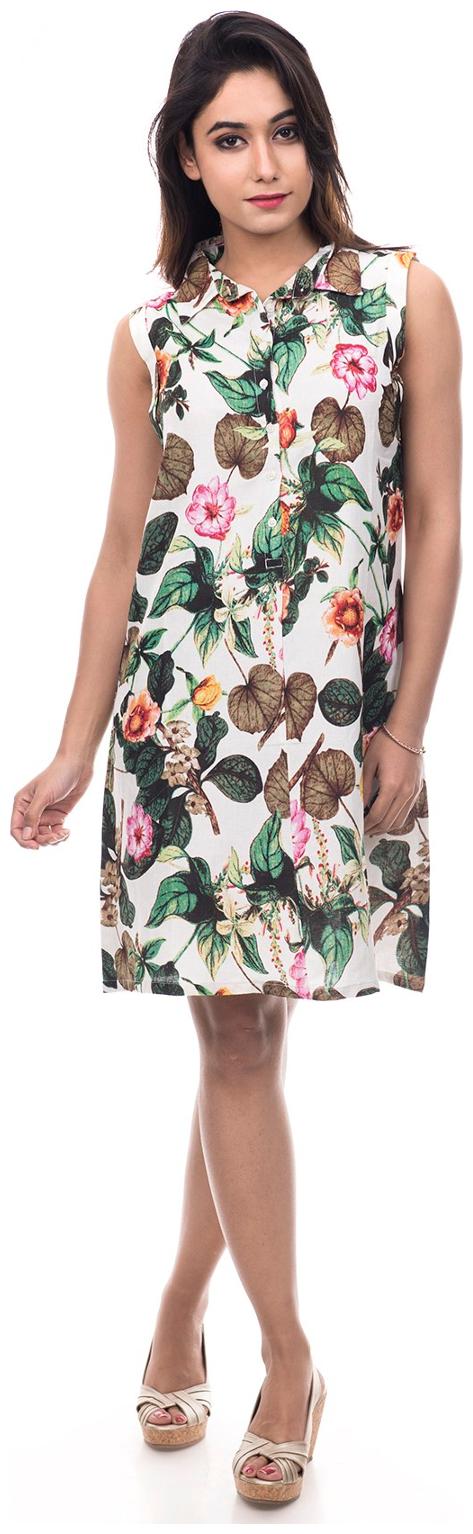 

Amadore Multi Printed A-line dress