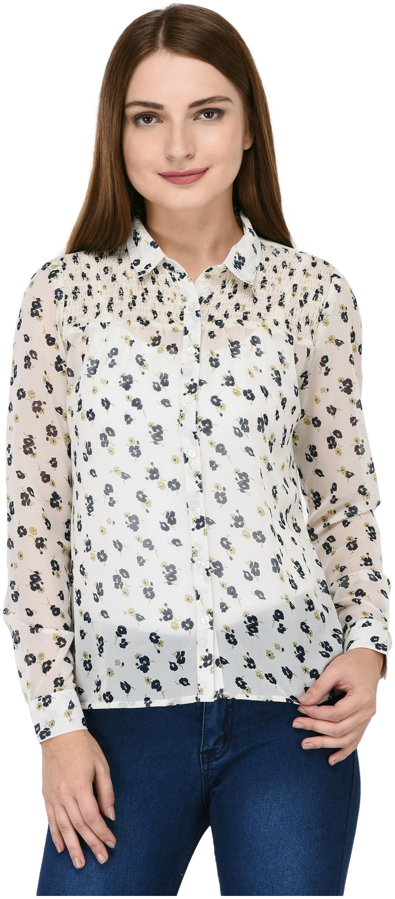 

Amadore Women Multi Floral Regular Fit Shirt
