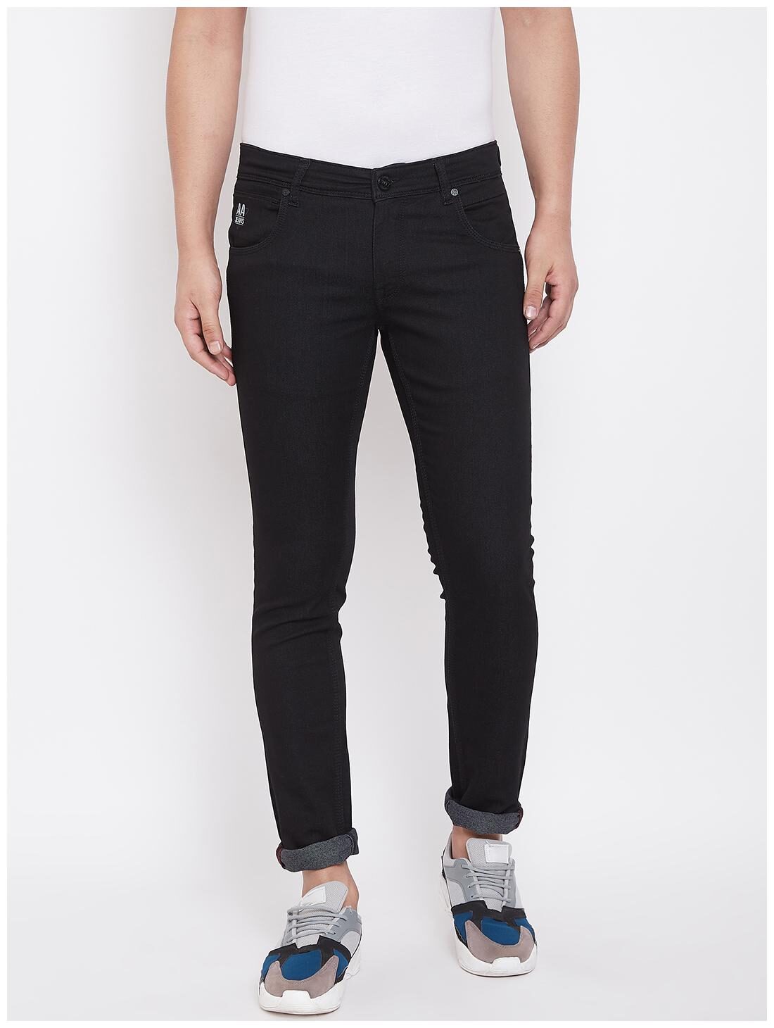 

American Archer Men Black Skinny Fit Jeans