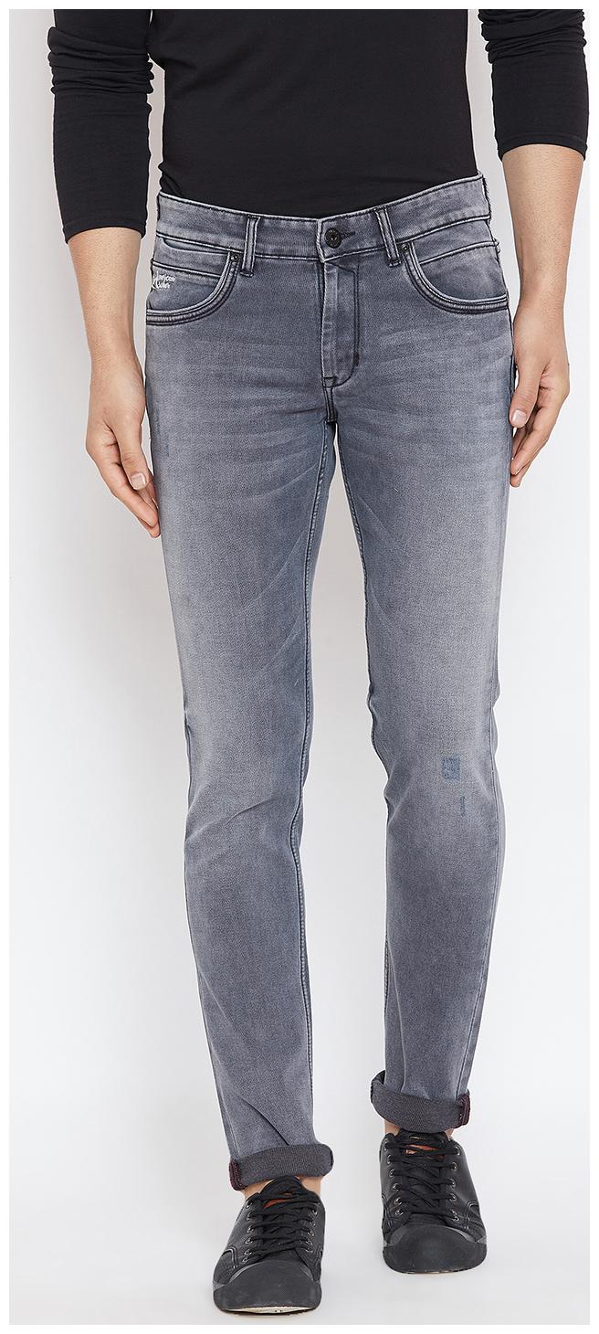 

American Archer Men Grey Skinny Fit Jeans