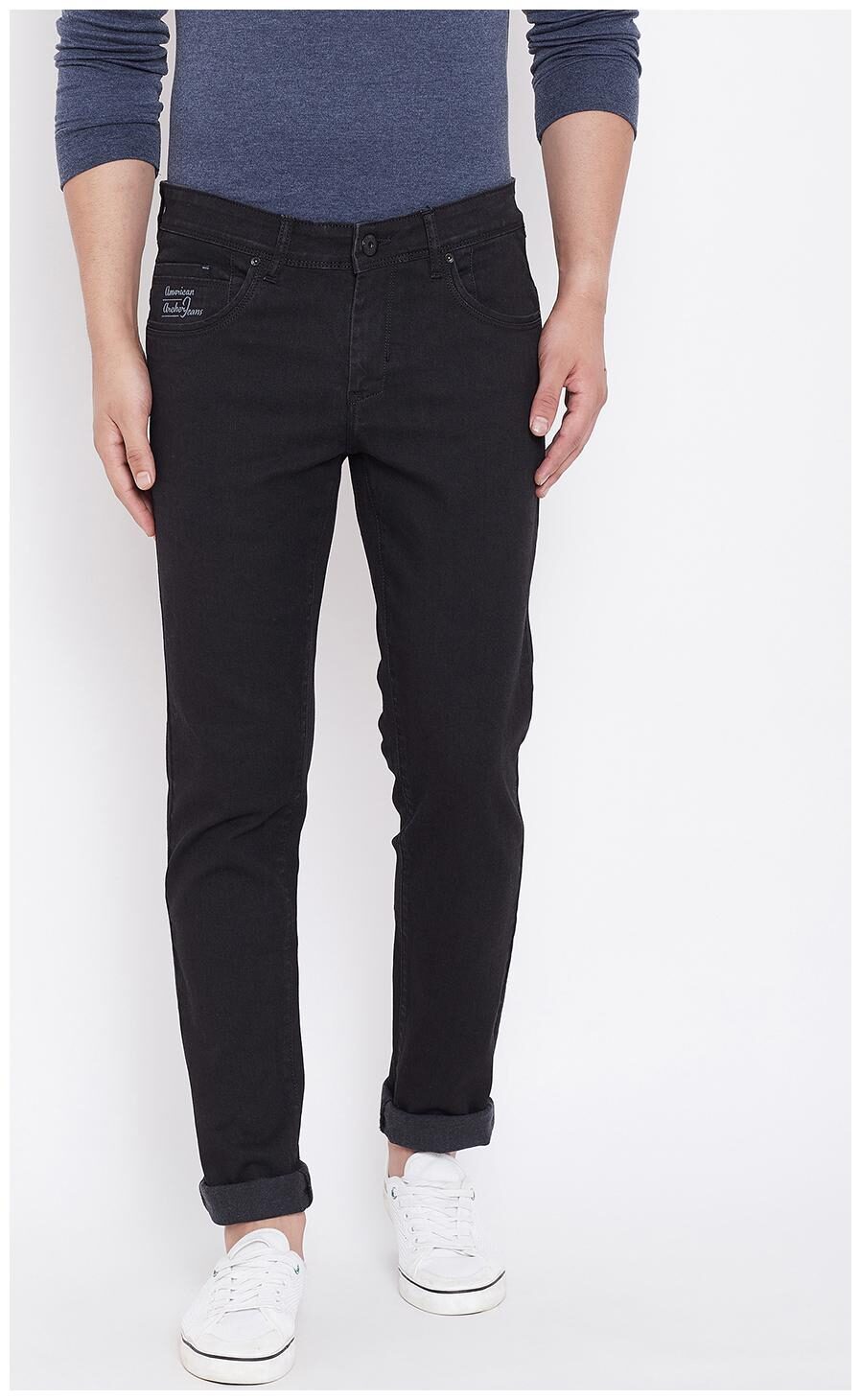 

American Archer Men Black Skinny Fit Jeans