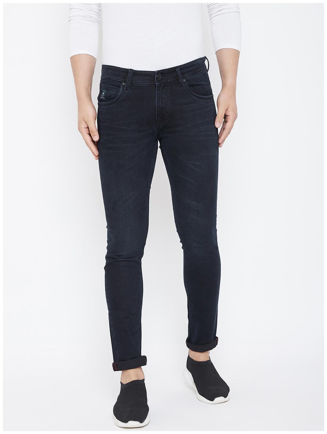 

American Archer Men Black Skinny Fit Jeans