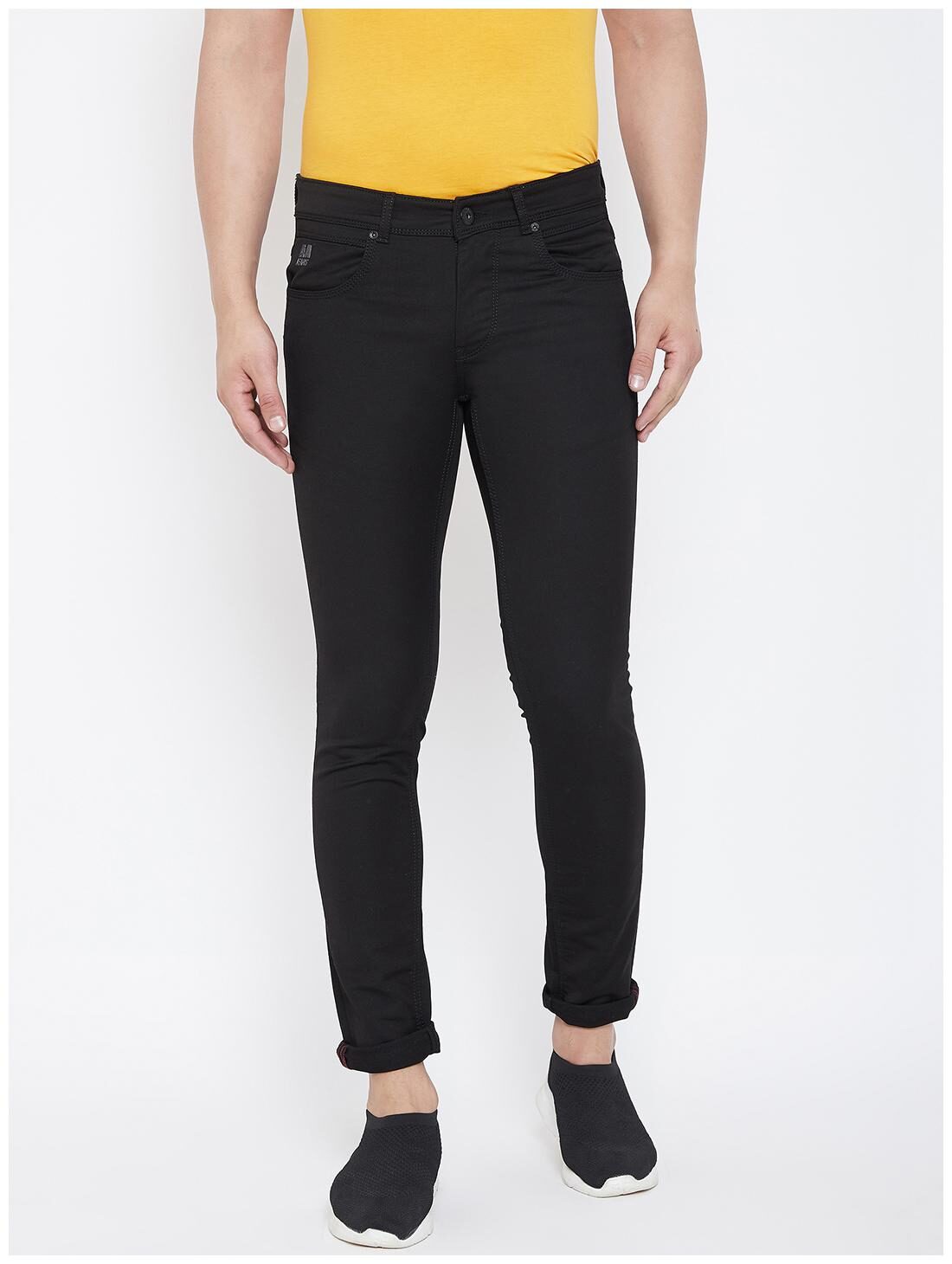 

American Archer Men Black Skinny Fit Jeans