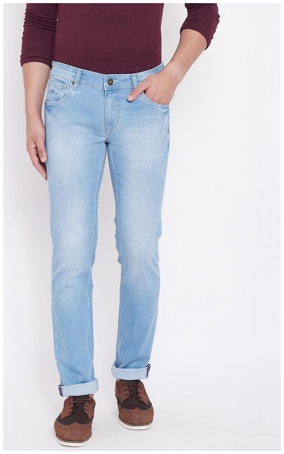 

American Archer Men Blue Slim Fit Jeans