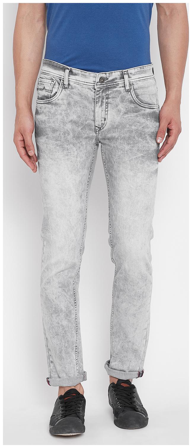 

American Archer Men Grey Slim Fit Jeans