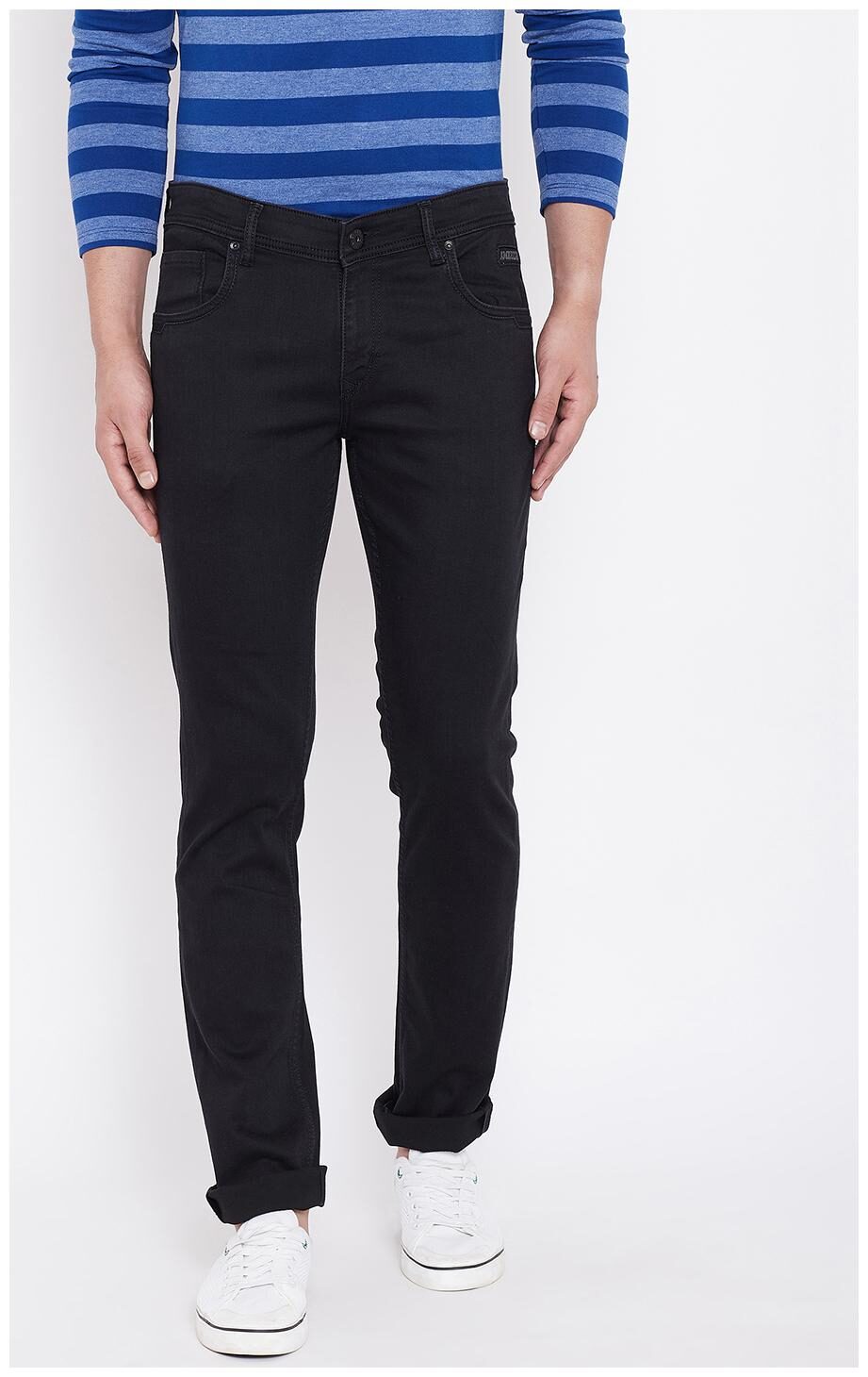 

American Archer Men Black Slim Fit Jeans