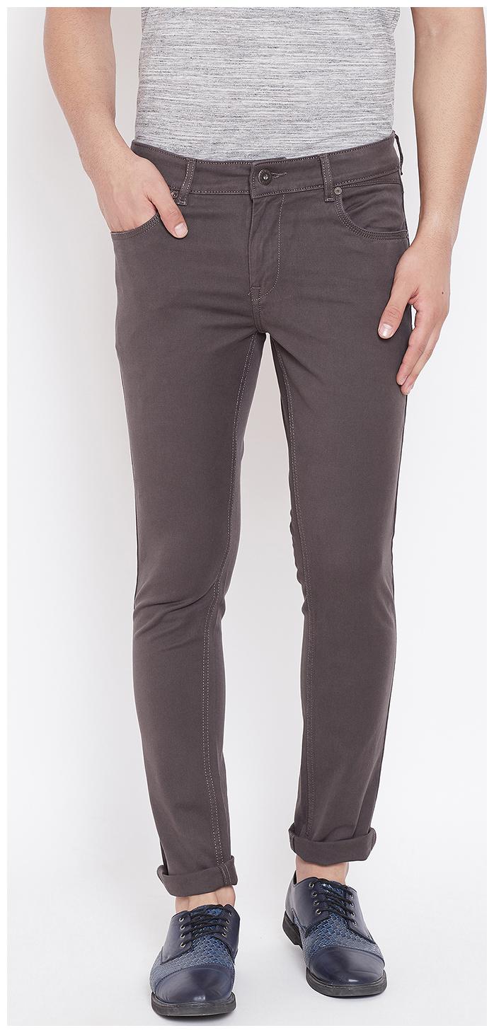 

American Archer Men Brown Slim Fit Jeans