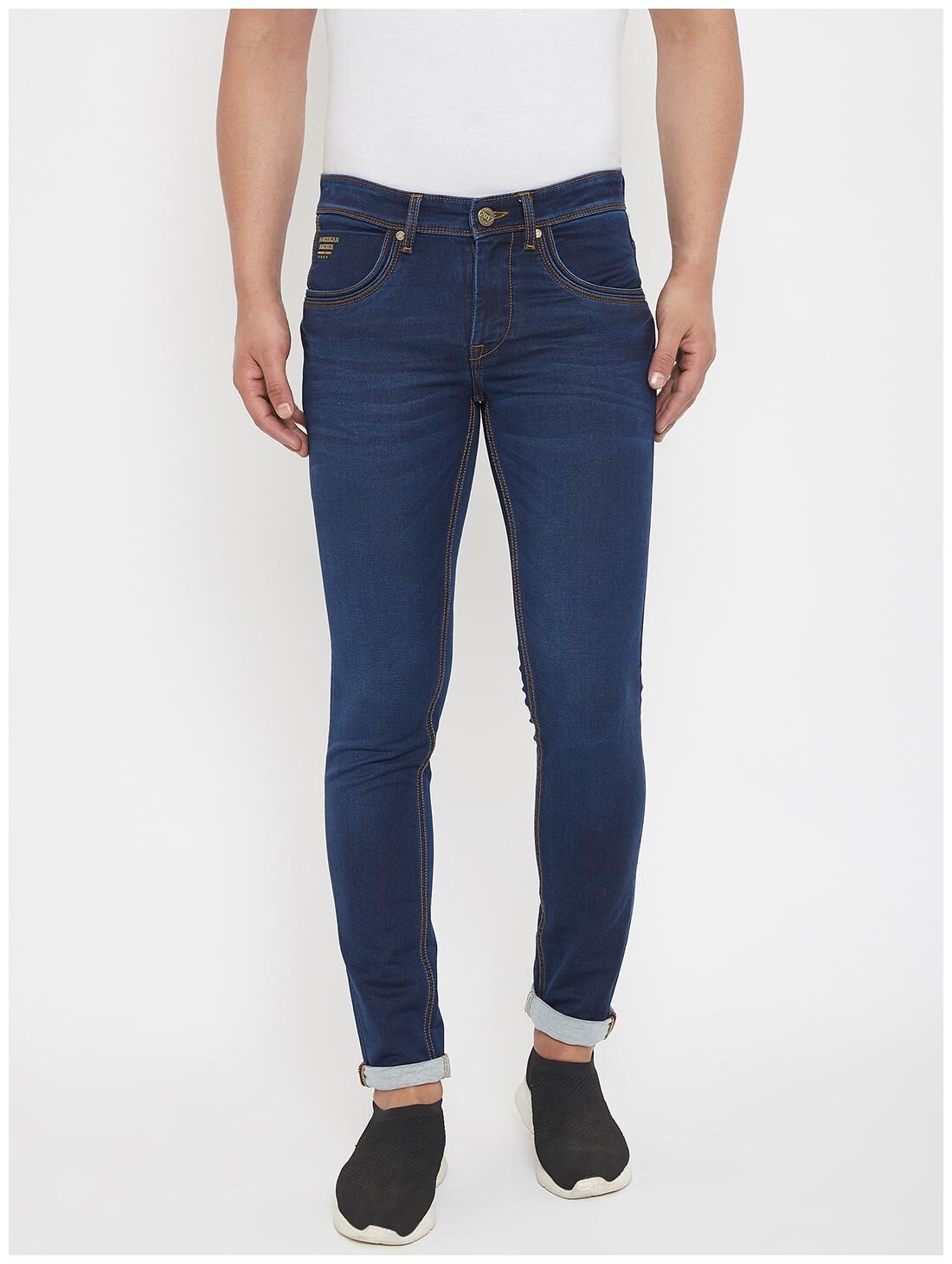 

American Archer Men Blue Skinny Fit Jeans