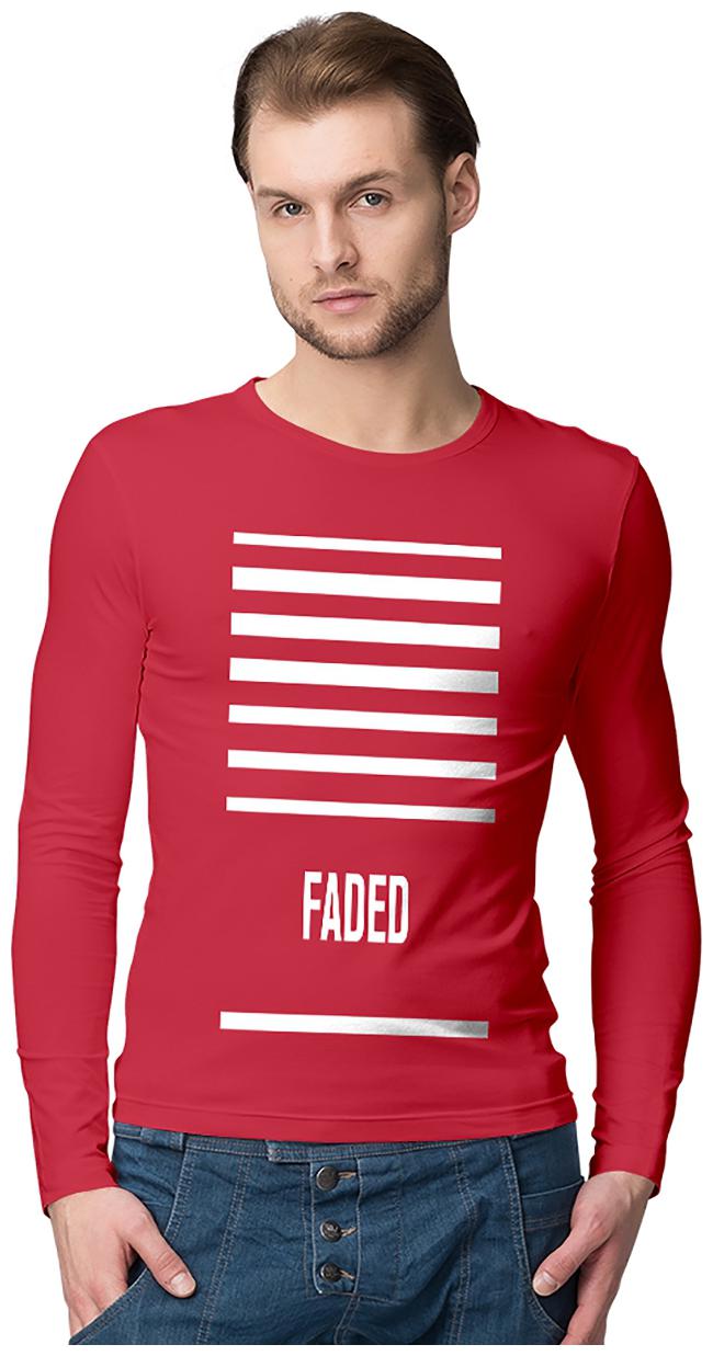 

American-Elm Men Red Regular fit Cotton Round neck T-Shirt - Pack Of 1