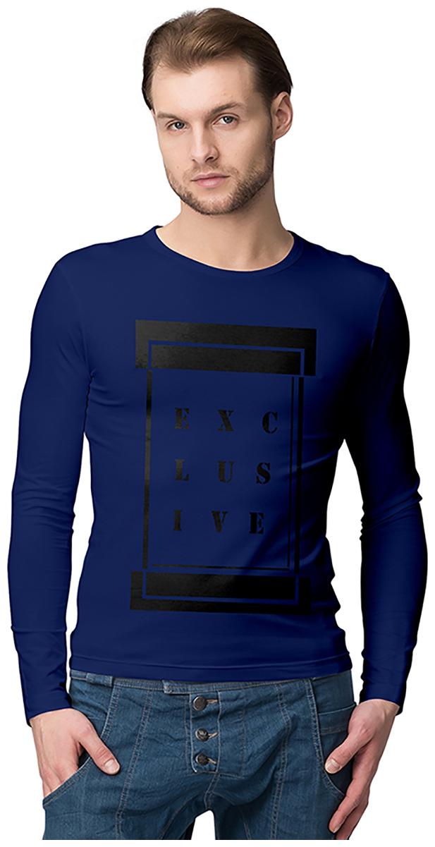 

American-Elm Men Blue Slim fit Cotton Round neck T-Shirt - Pack Of 1