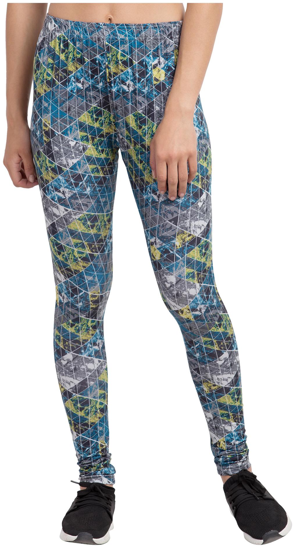 

American-Elm Churidar Multicolour Lycra Premium Printed Leggings for Women