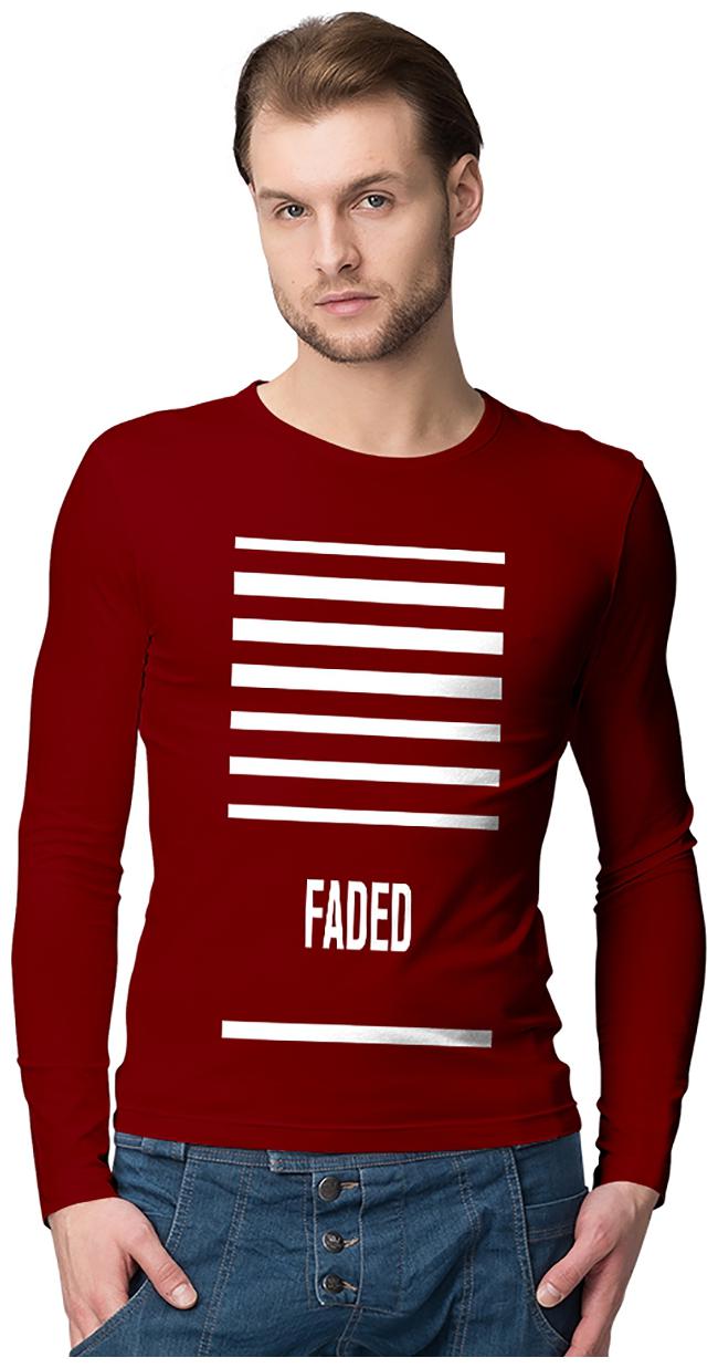 

American-Elm Men s Round Neck T-Shirt - Red