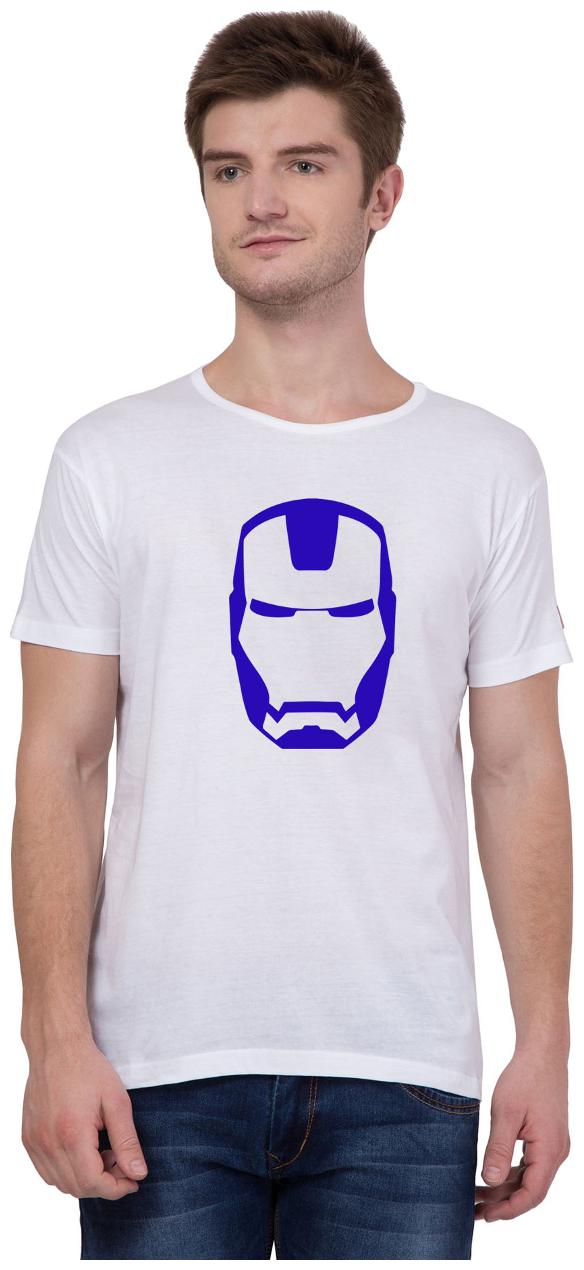 

American-Elm Men White Slim fit Cotton Round neck T-Shirt - Pack Of 1