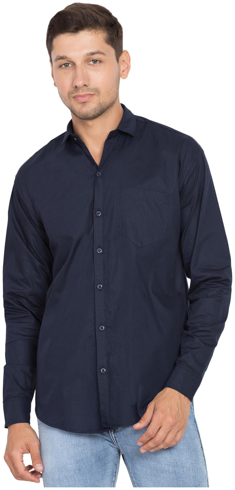 

American-Elm Men Regular fit Formal Shirt - White