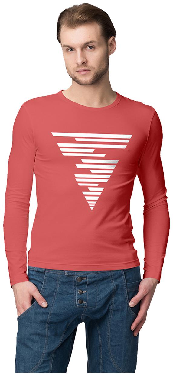 

American-Elm Men Orange Slim fit Cotton Round neck T-Shirt - Pack Of 1