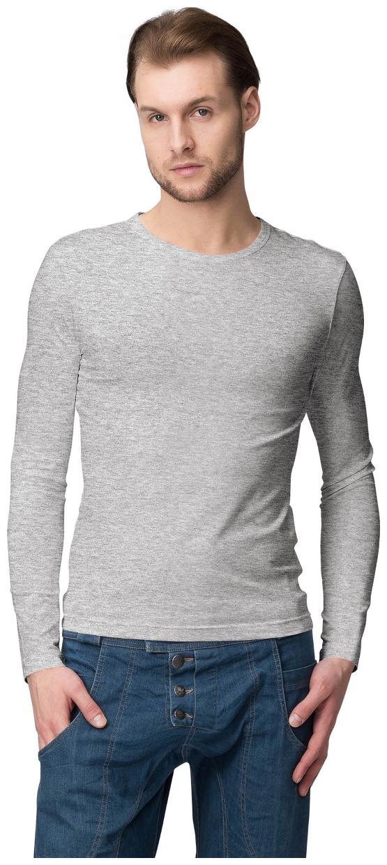 

American-Elm Men Grey Slim fit Cotton Round neck T-Shirt - Pack Of 1