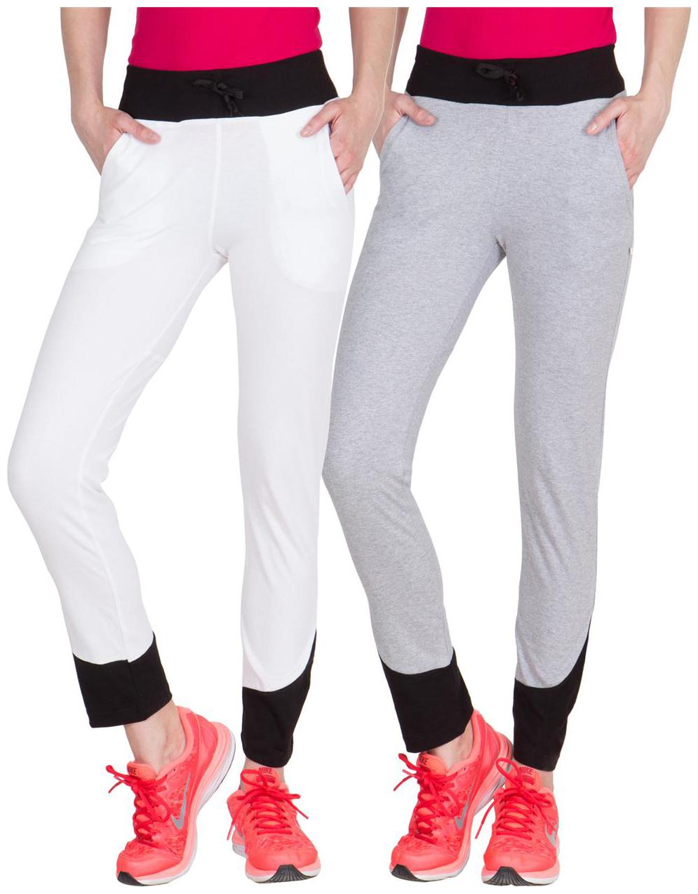 

American-Elm Women Regular fit Fleece Solid Track pants - Multi