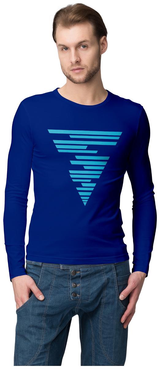 

American-Elm Men Blue Slim fit Cotton Round neck T-Shirt - Pack Of 1