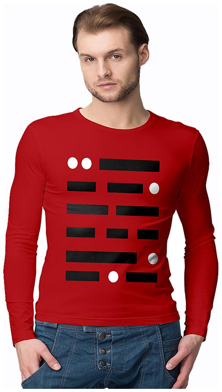 

American-Elm Men Red Slim fit Cotton Round neck T-Shirt - Pack Of 1