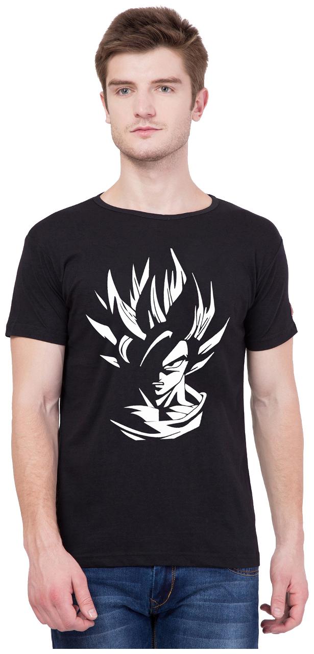 

American-Elm Men Black Slim fit Cotton Round neck T-Shirt - Pack Of 1