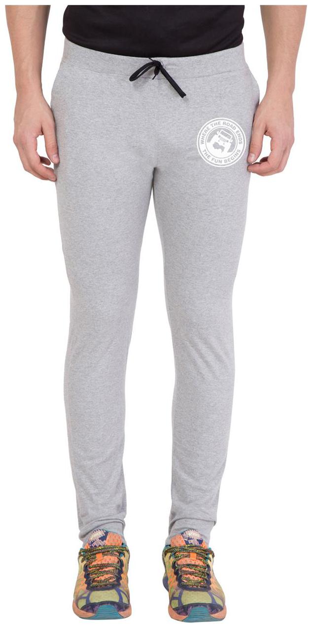 

American-Elm Men s Light Grey Round Zeep Printed Track Jogger