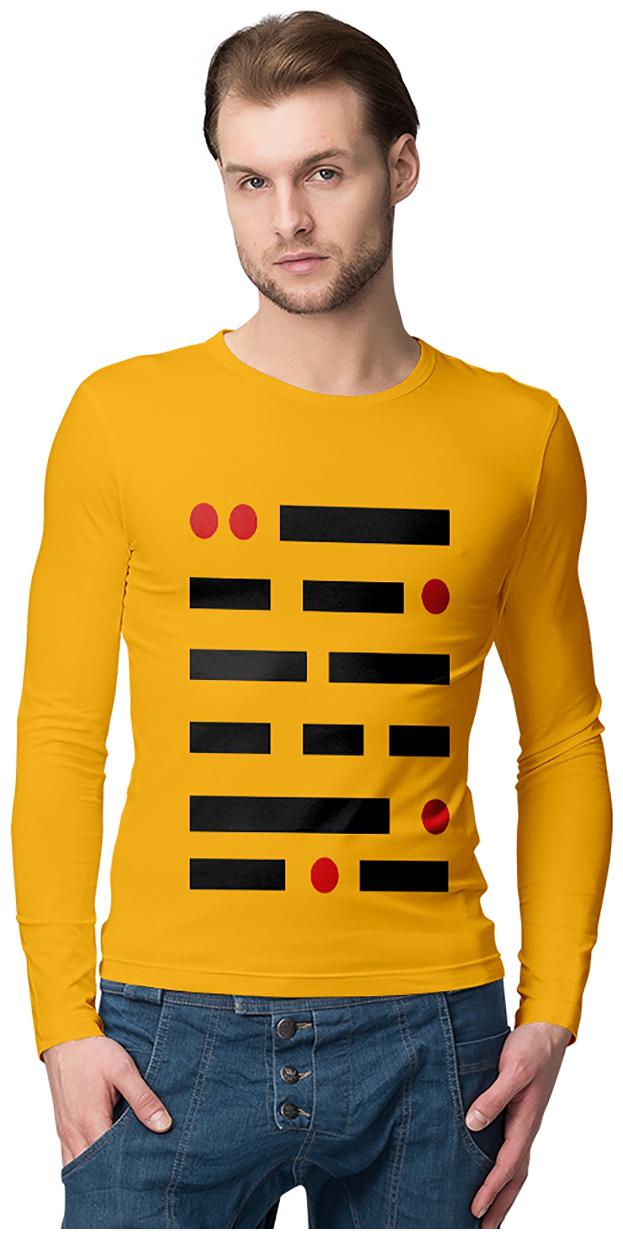 

American-Elm Men Yellow Slim fit Cotton Round neck T-Shirt - Pack Of 1