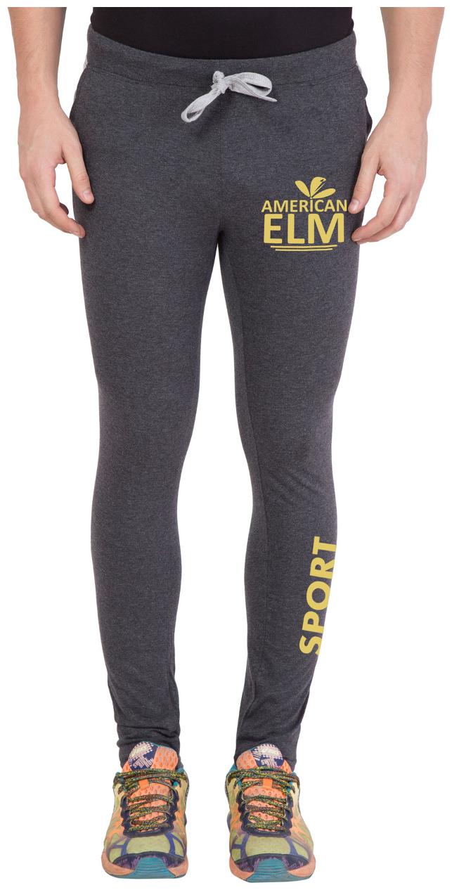 

American-Elm Men s Grey Stylish Printed Lower