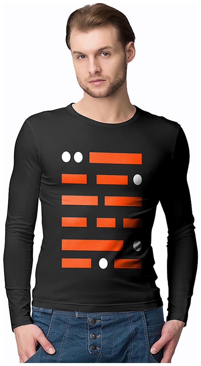 

American-Elm Men Black Slim fit Cotton Round neck T-Shirt - Pack Of 1