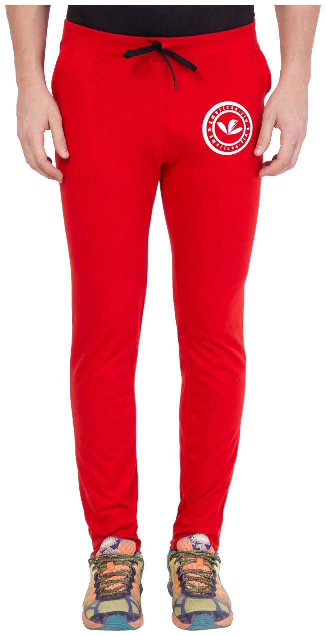 

American-Elm Men s Red Stylish Cotton Printed Lower