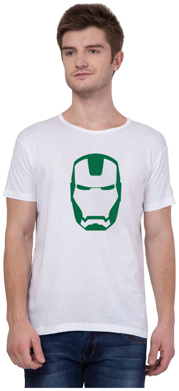 

American-Elm Men White Slim fit Cotton Round neck T-Shirt - Pack Of 1