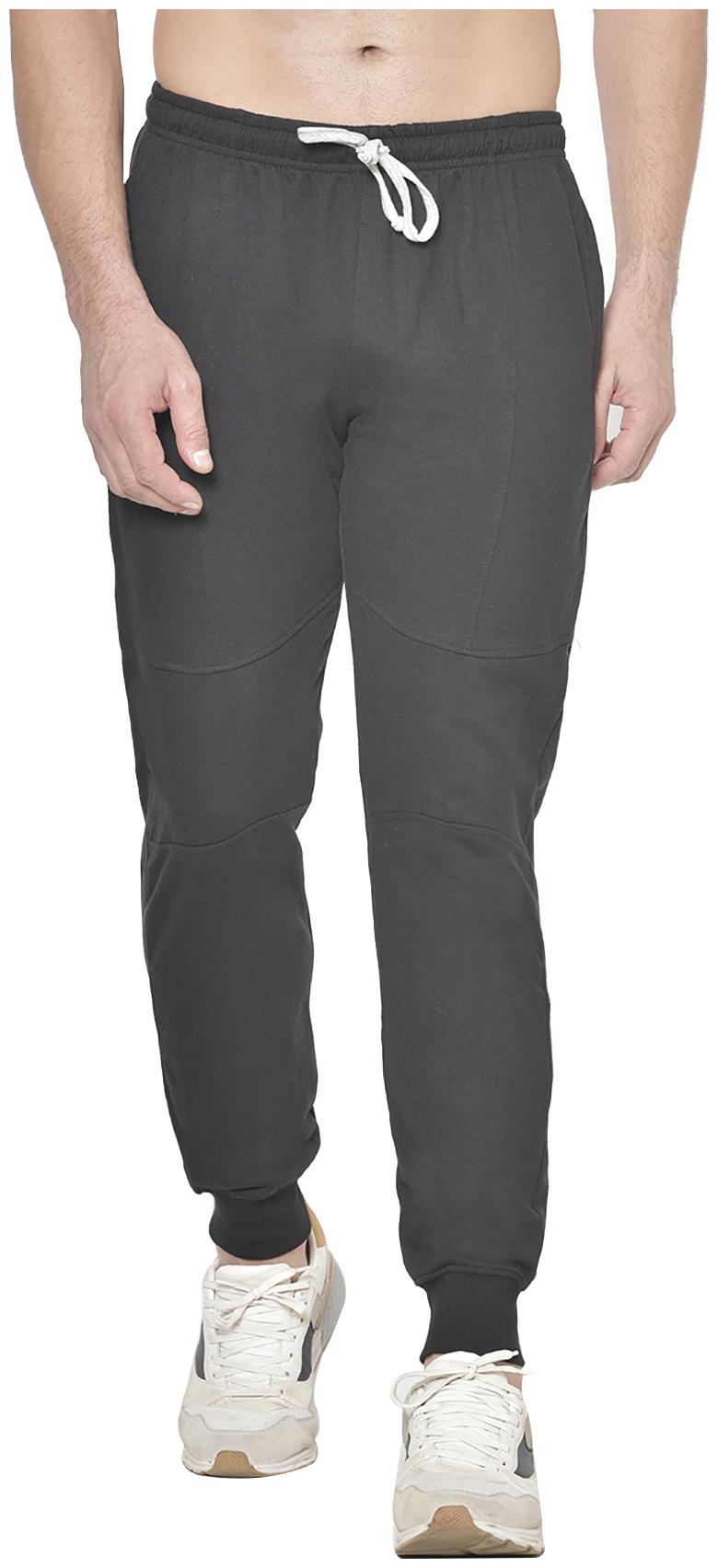 

American-Elm Men Black Solid Slim fit Joggers