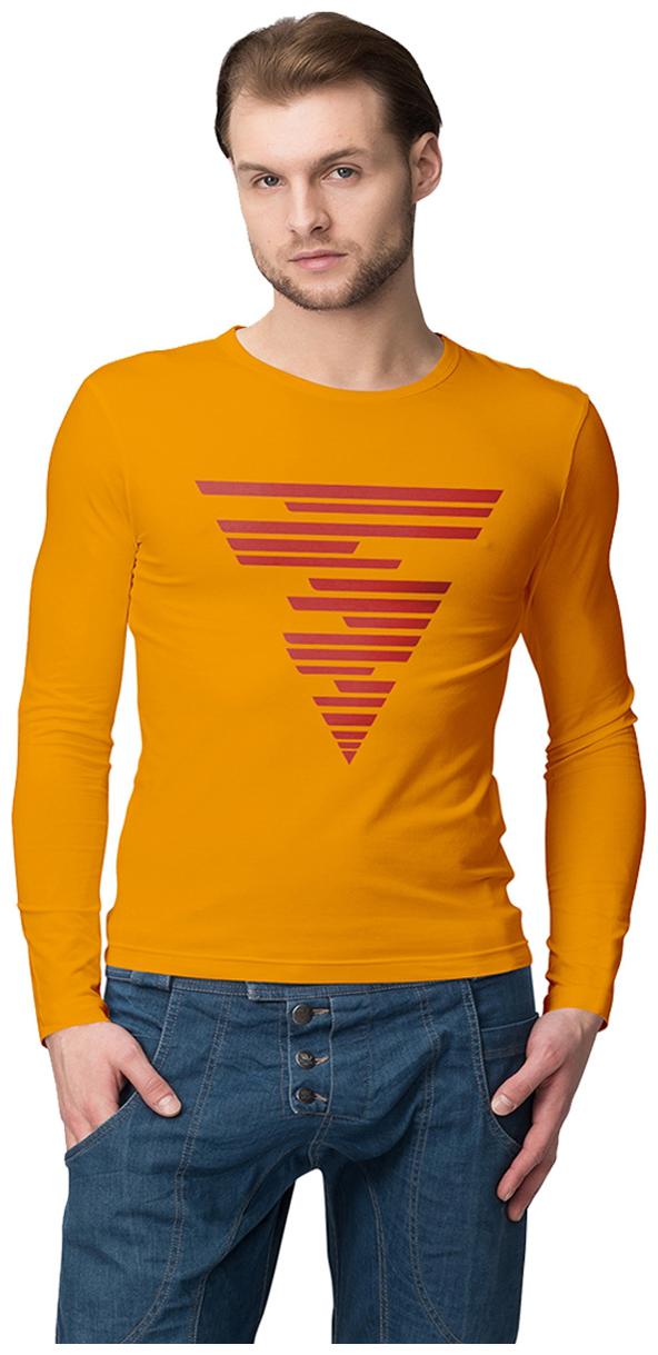 

American-Elm Men Yellow Slim fit Cotton Round neck T-Shirt - Pack Of 1