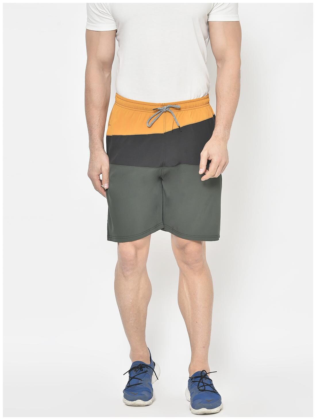 

American-Elm Men Multi Regular Fit Regular Shorts