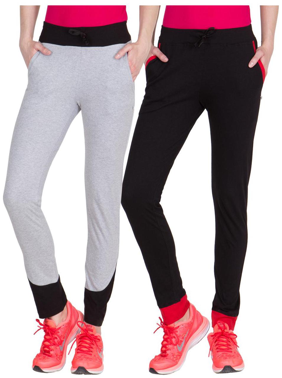 

American-Elm Women Regular fit Fleece Solid Track pants - Black