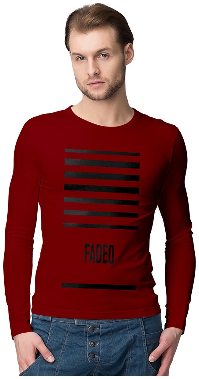 

American-Elm Men Maroon Regular fit Cotton Round neck T-Shirt - Pack Of 1