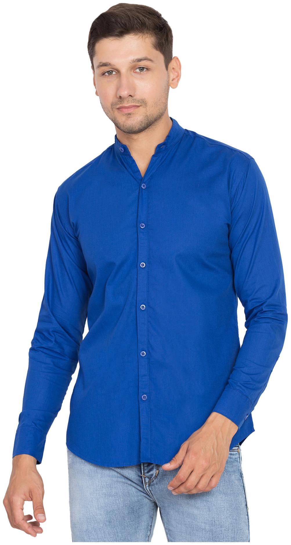 

American-Elm Men Regular fit Formal Shirt - White