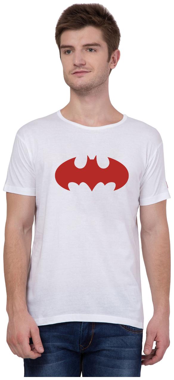 

American-Elm Men White Slim fit Cotton Round neck T-Shirt - Pack Of 1
